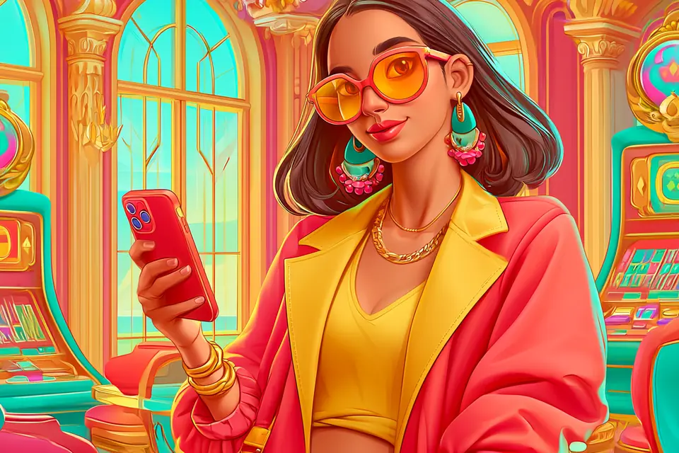 Mujer completa su registro en Stake Argentina desde el celular